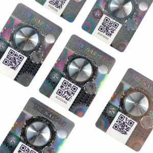Custom Anti-Counterfeit Security Label Hologram with QR Code Traceability for Brand Protection