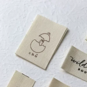 Custom Apparel Cotton Woven Label Neck Tag