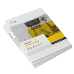 Custom Art Book Folded Flyer Leaflet Film-Laminated Glossy CMYK Digital Printing Business Card Cardboard Art Paper