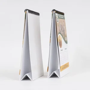 Custom Art Paper Desk and Wall Calendar Printing Service, Corporate Advertising Gift, Logo, Box Packaging