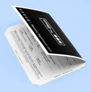 Custom Art Paper Mini Leaflet Brochure Printing Service, Perfect Binding, Embossed, Factory