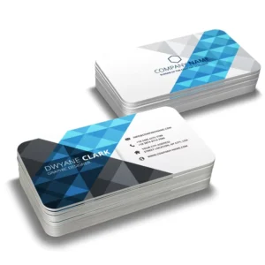 Custom Art Paper Name Card and Business Card Design
