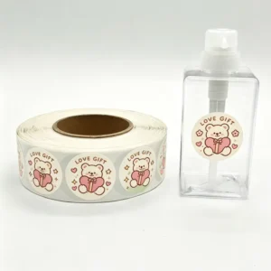 Custom Art Paper Self-Adhesive Vinyl Roll Labels