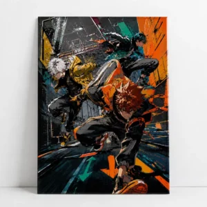Custom Art Prints 3D Varnish Raised Spot UV Printing Multi Layer Anime Textured Illustration Tactile Effect Merch Collectibles