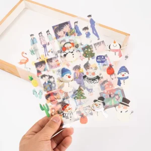 Custom BOPP Self-Adhesive Waterproof Packaging Labels in Custom Sizes for E-Commerce Branding