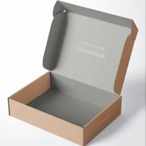 Custom Biodegradable Kraft Paper Shipping Box