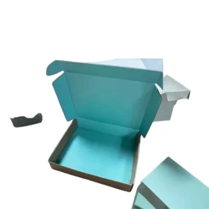Custom Biodegradable Paperboard Mailing Box with Film-Coated Surface