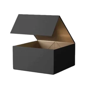 Custom Black Cardboard Shipping Gift Box