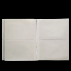 Custom Black and White 4×6-Inch PP Album Inner-Page Photo Sleeves for Photo Storage