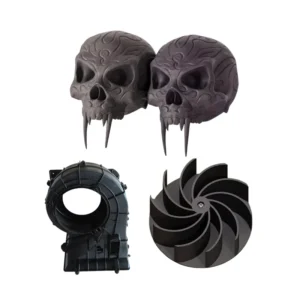 Custom Black and White Nylon 66 PA12 Powder SLS 3D Printing Service Precision Machining Parts