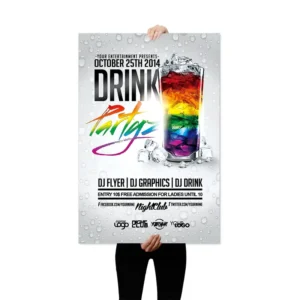Custom Blacklight Advertising A0 A2 Waterproof Adhesive Digital Wall Poster Printing