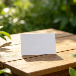 Custom Blank Glossy White NFC Business Card Credit Card Size 85.5x54mm PVC ID Card Inkjet Dye sublimation Printable