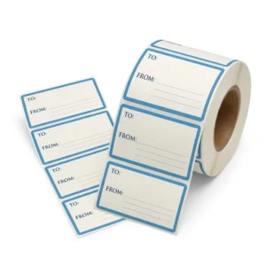 Custom Blank Writable Address Shipping Labels for Packaging and Mailing
