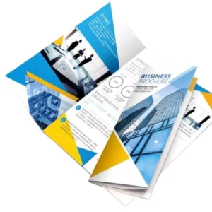 Custom Brochure Leaflet Printing Book & Catalogue Brochure Art Paper Pamphlet