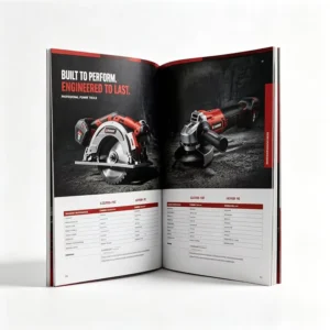 Custom Brochure Printing A4 Product Catalogue With Offset Printing