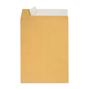 Custom Brown Kraft Paper A4/A5 Wallet Envelope, Self-Adhesive, Offset Printing, Packaging for Seeds, Gifts, or Mailing