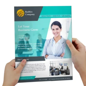 Custom Bulk Printing A4 Paper Flyer Catalog Luxury Glossy Printing Service Brochure Booklet Instruction Manual Paper Brochure