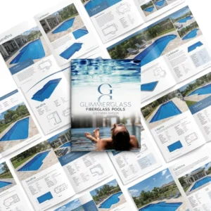 Custom Business Brochure Corporate Catalog Offset Paperboard Glossy Varnish Finish Saddle-Stitched Printing