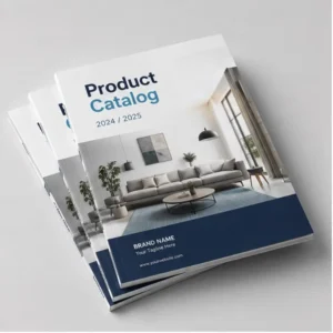 Custom Business Brochure Flyer Booklet Poster Offset and Kraft Paper Logo Printing