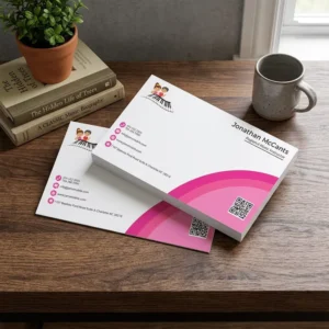 Custom Business Card with Your Own Logo and Personal Name Factory Direct Supply