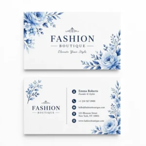 Custom Business Cards, 300gsm Film-Laminated Paperboard, Double-Sided Offset Printing, Custom Size, Color, Logo, Text and QR Code