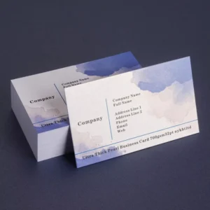 Custom Business Cards Customizable Thick Pearl Texture Personalizad Thank You Cards Visiting Calling Card