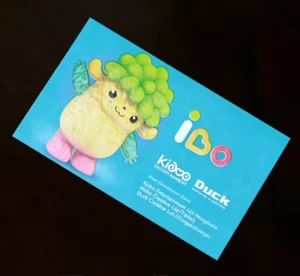 Custom Business Cards, Customized Size, Double-Sided Spot UV, Offset Printing, Film Lamination, Coated Paper