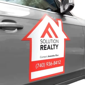 Custom Business Logo Anti-UV Vinyl Vehicle Wraps PVC Water-Resistant Die-Cut Car Sticker