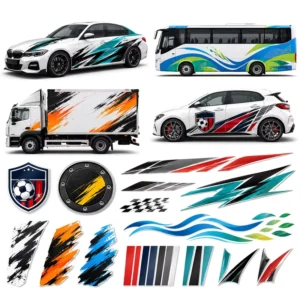 Custom Business Logo Car Decals Personalized Vinyl Lettering for Fleet Vehicles and Trucks Die Cut Car Window Stickers