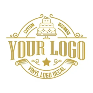 Custom Business Logo UV Printed Self Adhesive Vinyl Decal Walls Windows Personalize Build Your Brand Durable Stickers