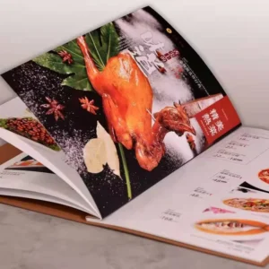 Custom Cafe and Restaurant Menu, Leaflet, Booklet or Brochure Printing, CMYK