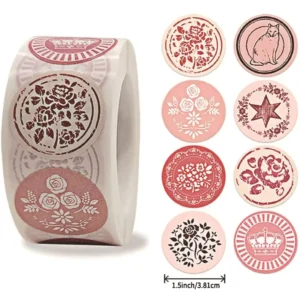 Custom Cake Packaging Thank-You Seal Labels for Clothing Packaging