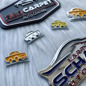 Custom Car Emblem Sticker Car Grille Emblem Badge 3D Plastic Logo