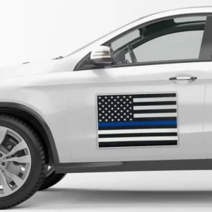 Custom Car Magnet USA America Flag Sticker Decal Business Logo Advertising Sign for Van Truck