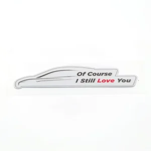 Custom Car Rear Windshield Banner Sticker Window Decal
