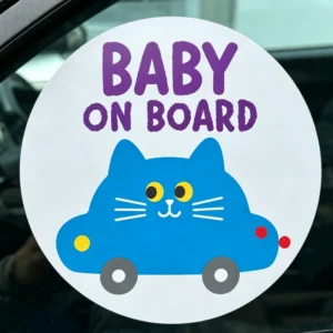 Custom Car Vinyl Stickers Water UV Resistant Eco Friendly Weather Resistant Auto Decals for Promotional Gifts