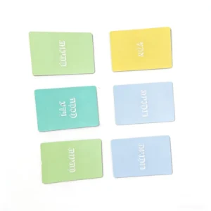 Custom Cardboard Business Cards with Embossed Logo Printing