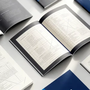 Custom Cardboard Fashion Catalog Booklet Brochure Printing