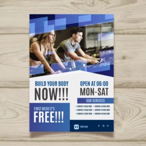 Custom Cardboard Film Lamination Waterproof CMYK Printing Flyers & Brochures for Business Promotion