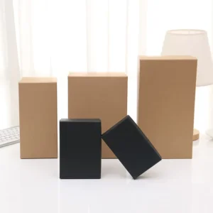 Custom Cardboard Rigid Box with Embossing, Matte Lamination, Sponge Liner, Custom Logo, and Recyclable Packaging