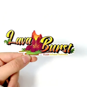 Custom Cartoon Die-Cut Sticker, Holographic Vinyl Label Stickers Sheet