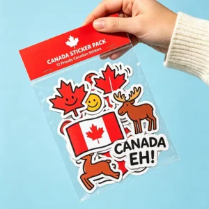 Custom Cartoon Holographic Die-Cut Adhesive Vinyl PVC Sticker Sheets and Label Pack