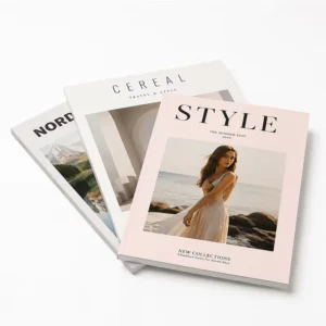 Custom Catalogue Book Product Fashion Magazine Advertising Brochure Printing