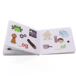 Custom Children’s Board Book Preschool English Cartoon Story Book Art Deco Design Eco-Friendly Kids Book