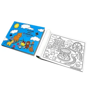 Custom Children’s Books Perfect Binding Soft Cover Workbook Textbook Printing