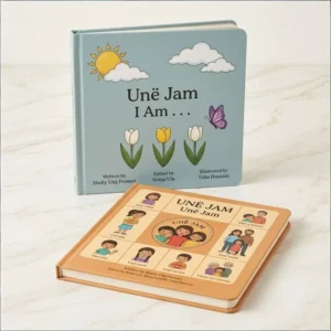 Custom Children’s English Story Board Book 300-450gsm Sewn Bound