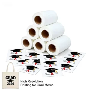 Custom Class Textiles Shirts Printing Paper High Speed 100gsm White Sublimation Transfer for Graduation Apparel