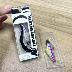 Custom Clear PET/PVC Plastic Box Packaging with UV Printing Blister Tray for Fishing Lure and Hook Display