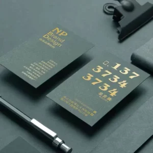 Custom Clear PVC Plastic Business Cards CMYK Embossed Color Printing