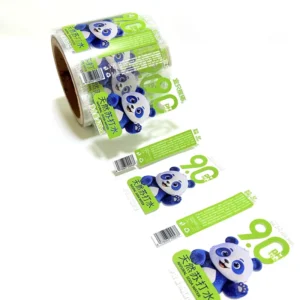 Custom Clear Waterproof Oil-Resistant Vinyl Food & Drink Labels, Custom Shapes